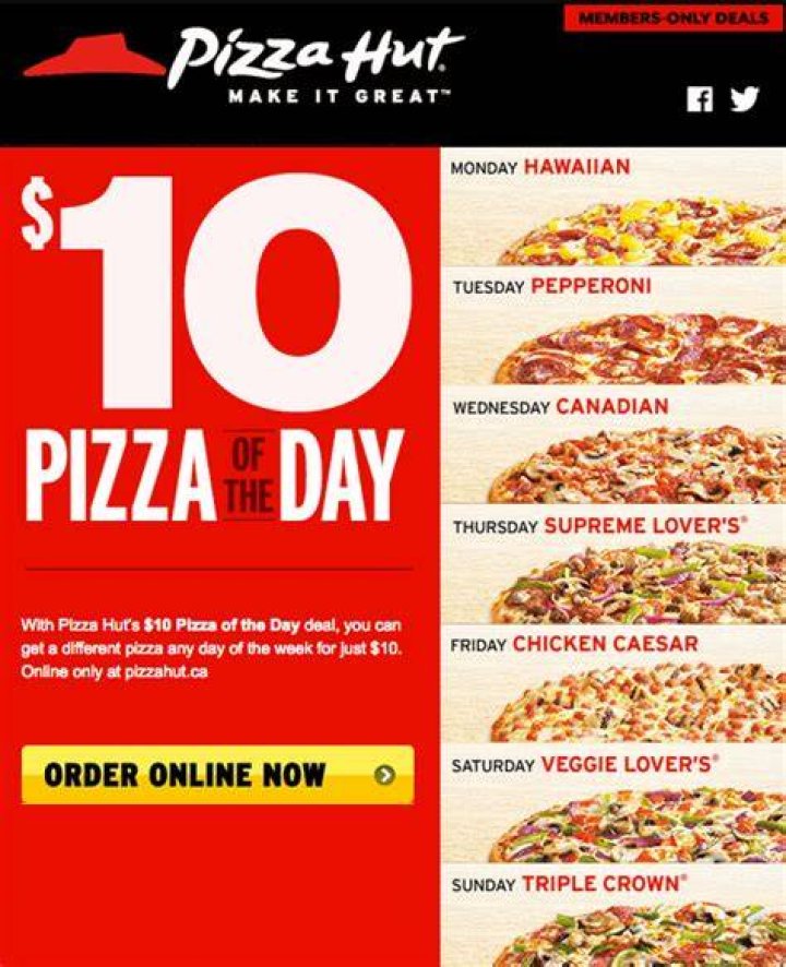 Pizza Hut Canada offers over 2,000 jobs. Check out! Job and Finances