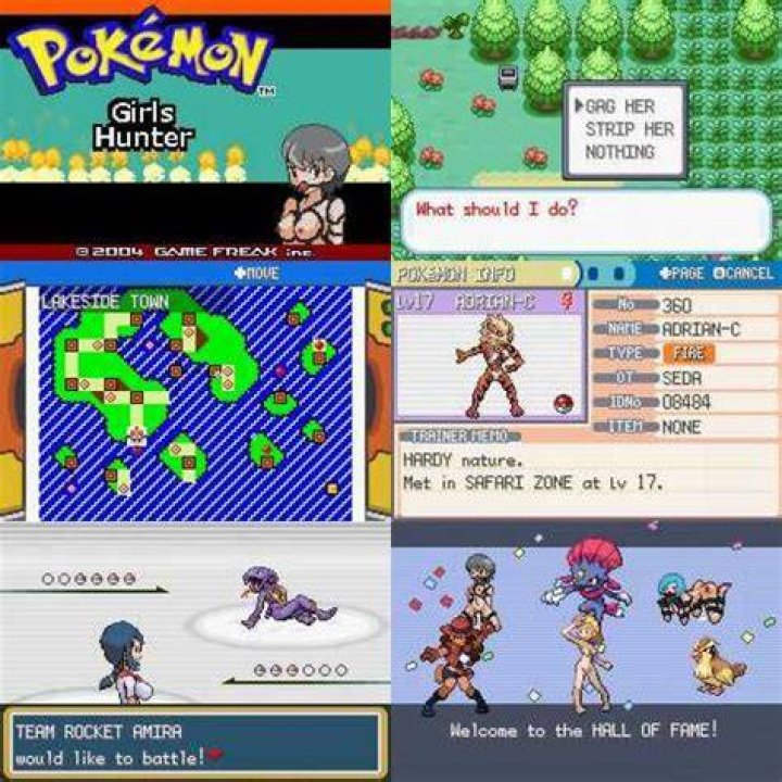 Pokemon Girls Hunter (GBA) Download Pok&eacute;Harbor