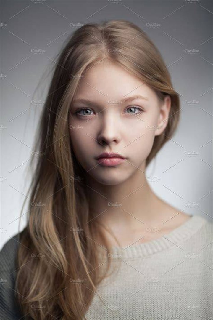 Portrait Of A Beautiful Teen Girl by Sergey Filimonov