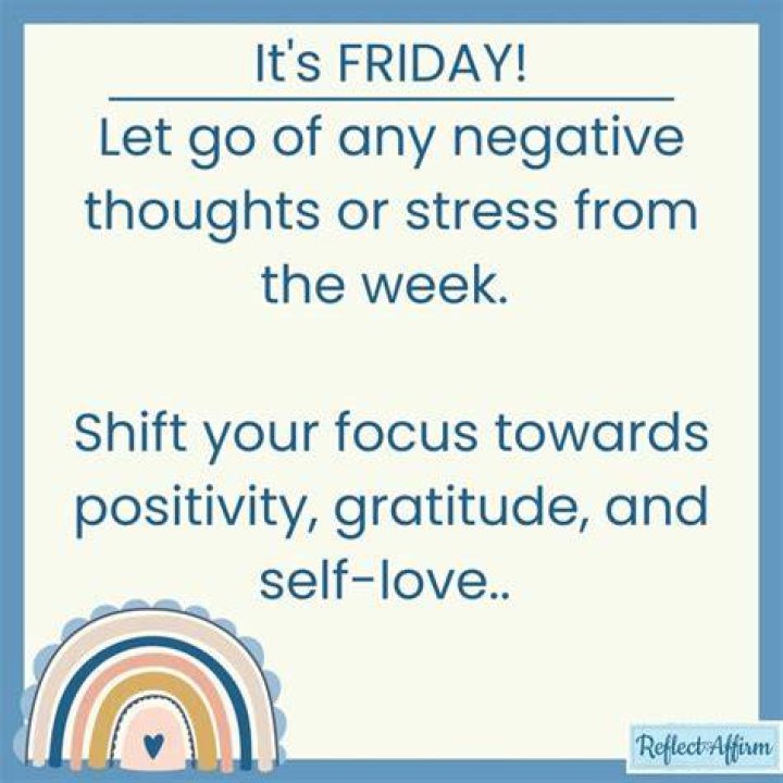 Positive Friday: Embracing Optimism And Productivity At The End Of The Week