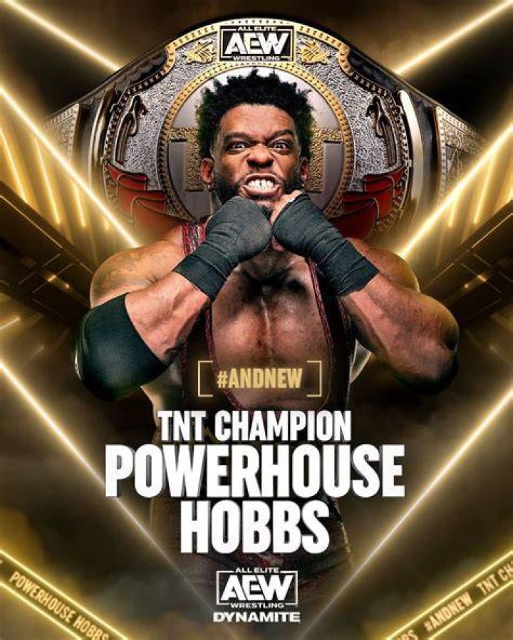 Powerhouse Hobbs as TNT Champion 
