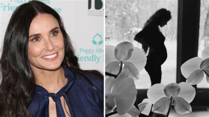 Pregnant Demi Moore (1135 x 1600) annieleibovitz Demi moore pregnant