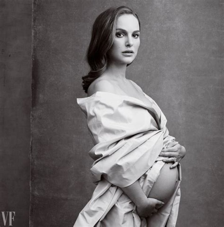 Pregnant Natalie Portman Channels Demi Moore in Bare Bump Pic Us Weekly