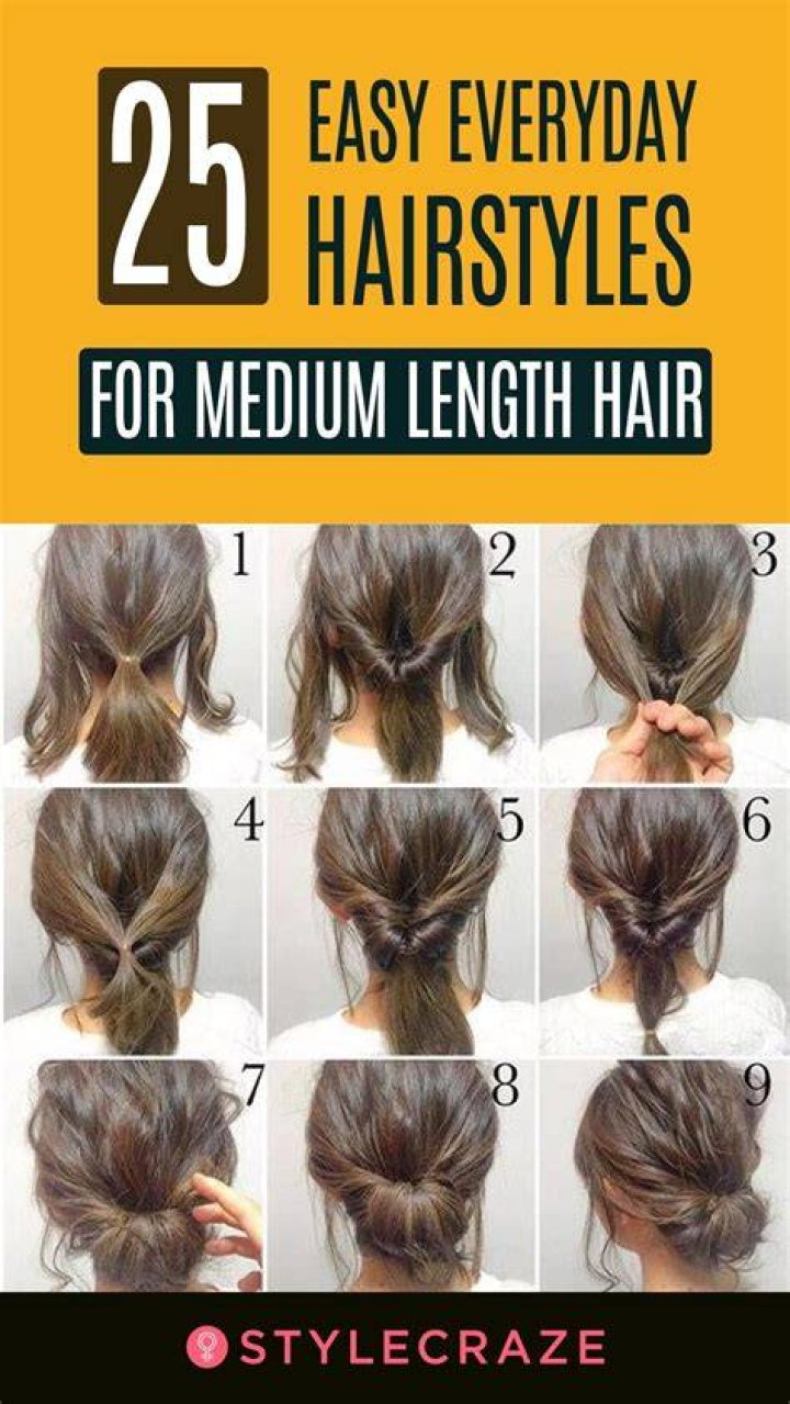 Quick and Easy Medium Hairstyles 2015Best Shoulder Length HaircutCute