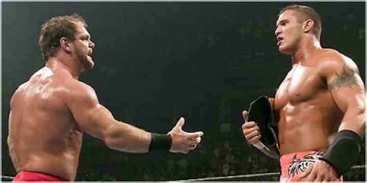 Randy Orton and Chris Benoit at SummerSlam