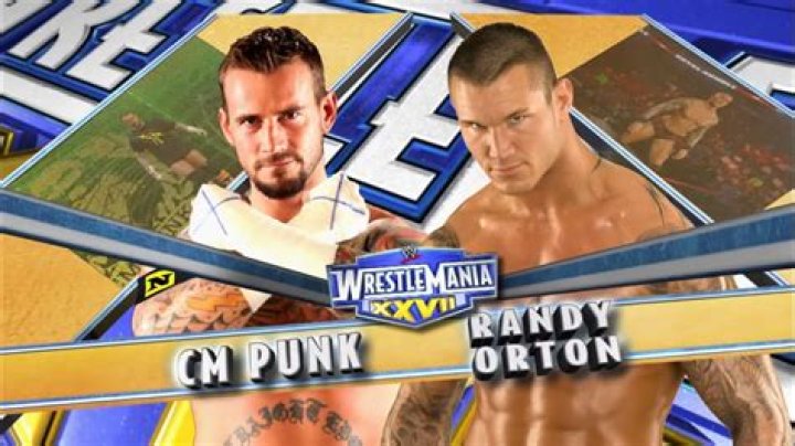Randy Orton vs CM Punk