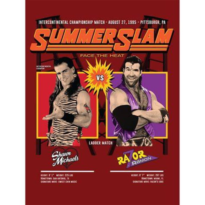 Razor Ramon v Shawn Michaels SummerSlam 1995 Cropped
