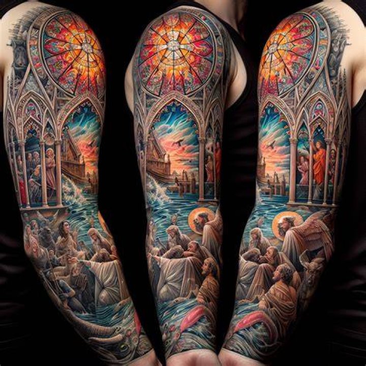 Religious Sleeve Tattoos Designs, Ideas and Meaning Tattoos For You