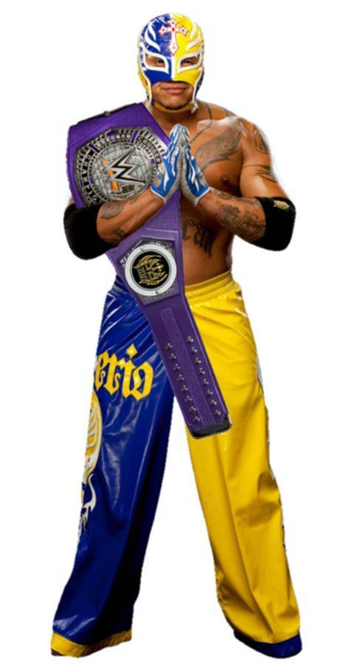 Rey Mysterio Cruiserweight Champion Cropped