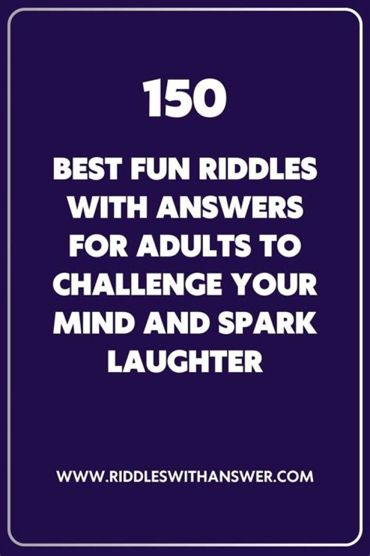 Riddles For Adults: A Fun Way To Challenge Your Mind