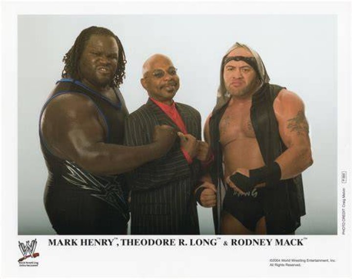 Rodney Mack and Teddy Long promotional photo