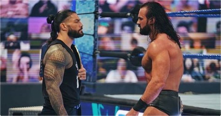 Roman Reigns Drew McIntyre WWE WrestleMania Backlash 2022