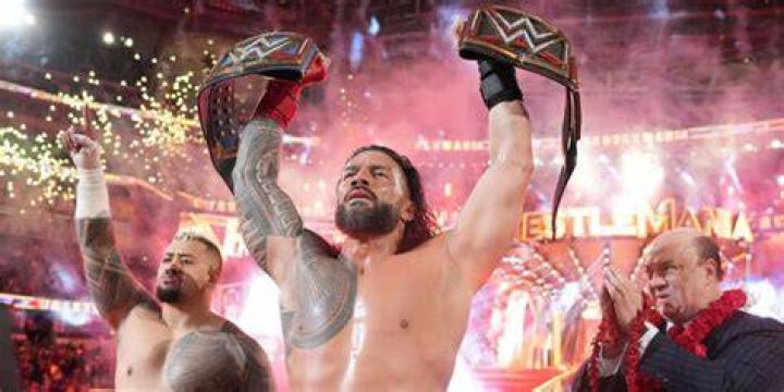 Roman Reigns On Top WrestleMania 38 Cropped