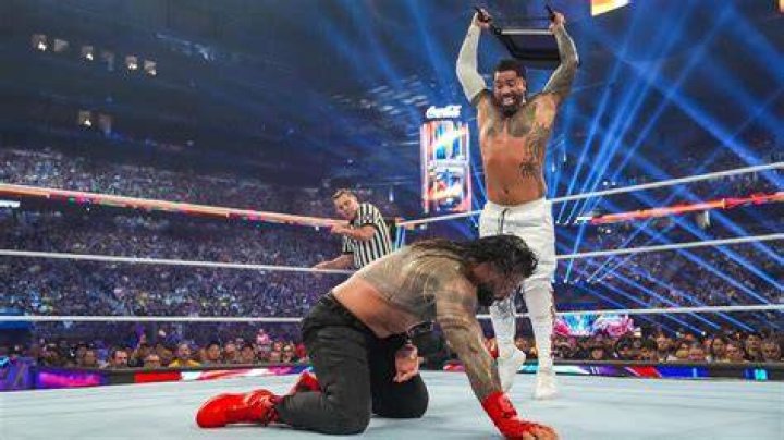 Roman Reigns vs Jey Uso Hell In A Cell