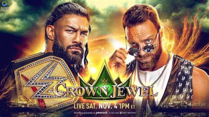 roman reigns vs la knight at crown jewel