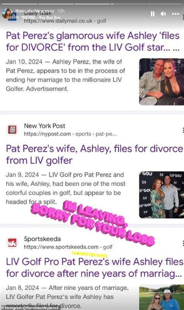 Rundown of Ashley and Pat Perez’s Controversial Moments as They Reportedly End
Their Eventful Marriage