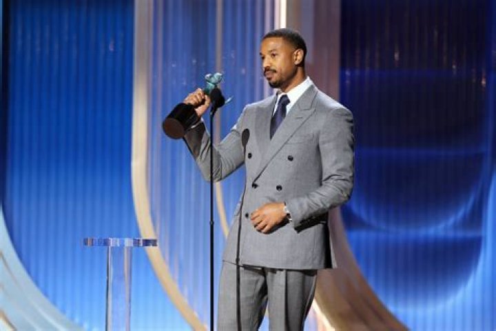 SAG Awards Michael B Jordan and Laura Harrier get flirty backstage