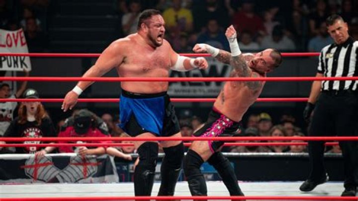 Samoa Joe vs CM Punk Cropped