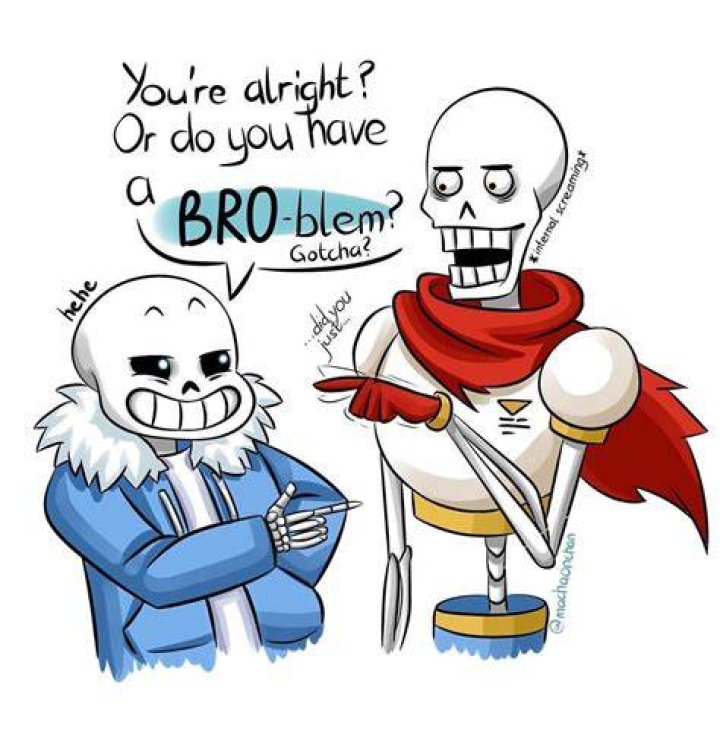 Sans puns. Have a broblem with it? ;P . . . Repost with credit please