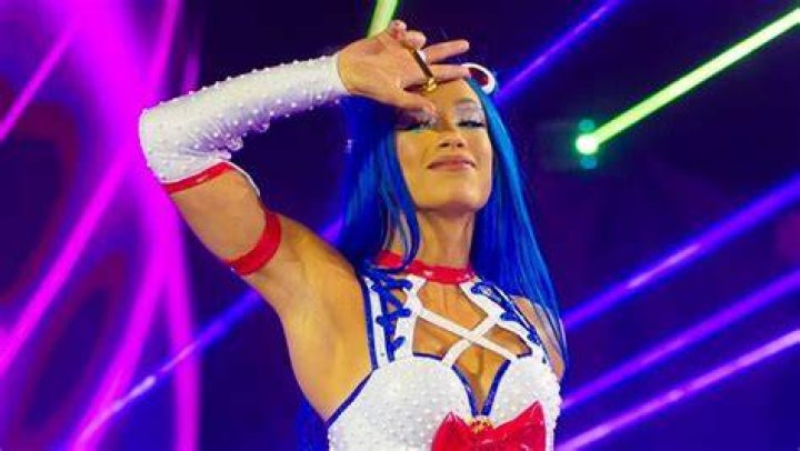 Sasha Banks Royal Rumble 2022 ring gear 