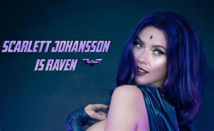 Scarlett Johansson as Raven in Young Justice/ Teen Titans 