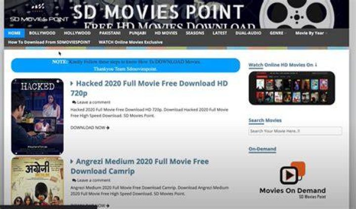 SD Movies Point