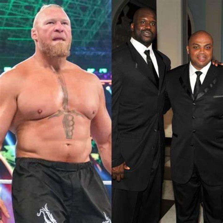 Shaquille O’Neal Once Sided With Brock Lesnar Against 265 Lb UFC Monster: “I Am
Going With Brock Because He Is a Little Bigger”