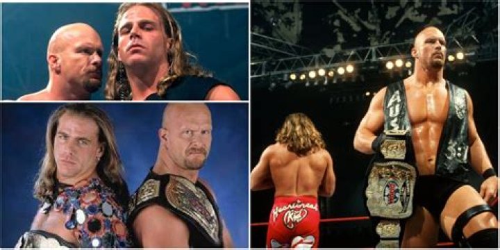 Shawn Michaels and Steve Austin