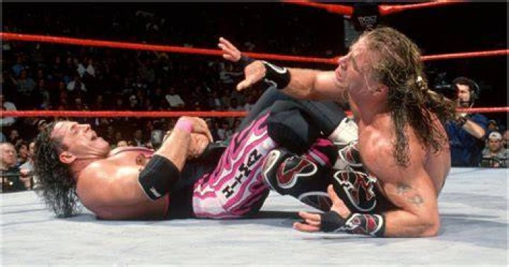Shawn Michaels v Bret Hart WrestleMania 12 Cropped