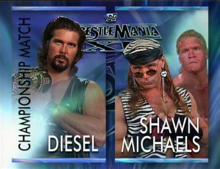 Shawn Michaels Vs Diesel WrestleMania 11