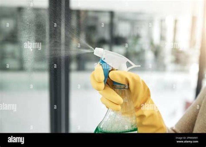 shutterstock_645689764 spray bottle clean windows