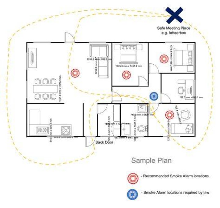 Smoke Alarm Layout