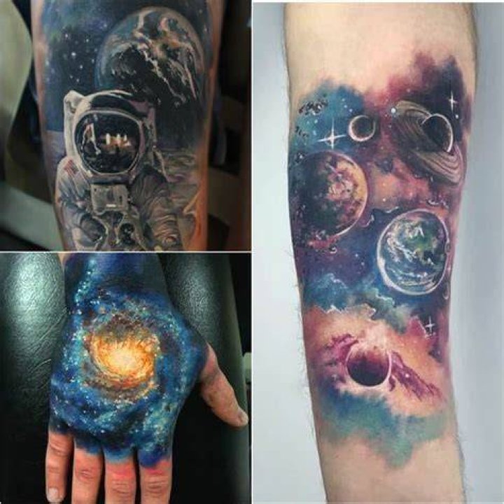 Space Inspired Tattoos Tattoo Ideas for Men and Women