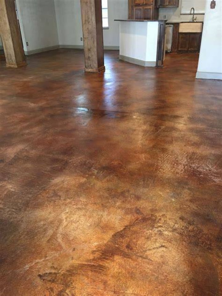 Stained Or Dyed Concrete