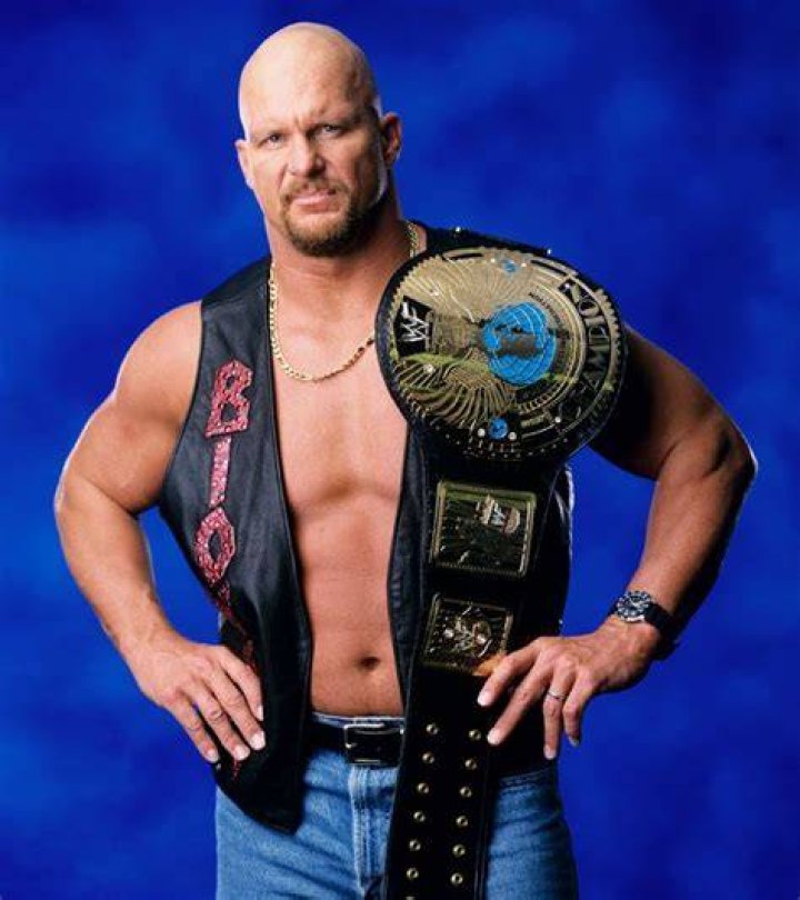 Steve Austin WWE Champion Raw June 1998 Cropped