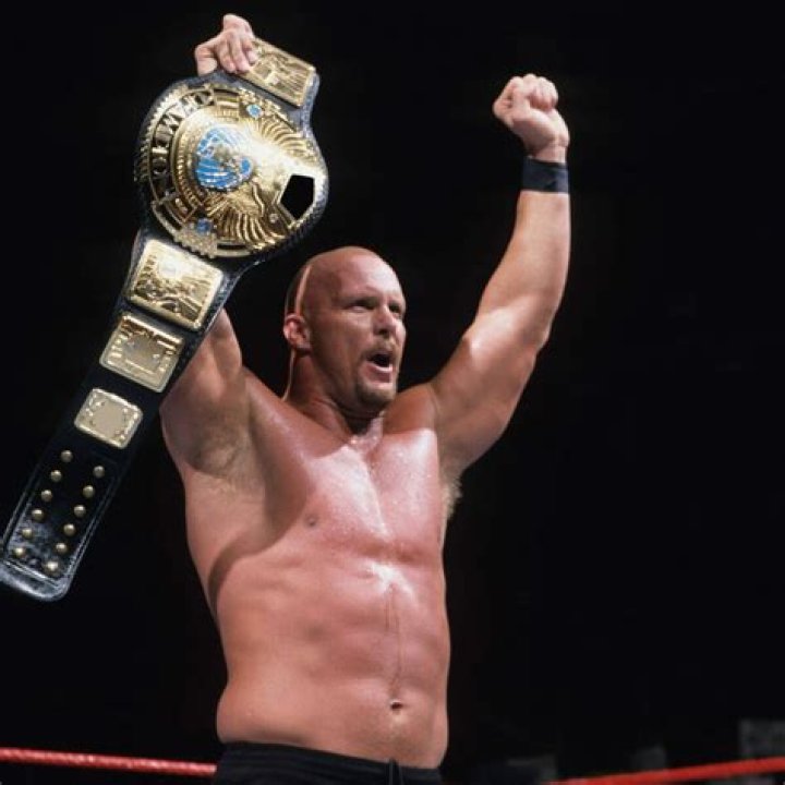 Steve Austin WWF Champion WrestleMania 14 Cropped