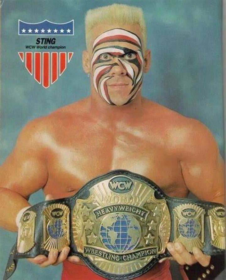 Sting as WCW World Champion