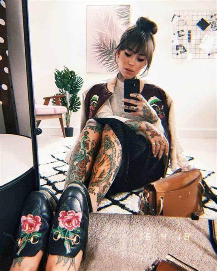 Tattoo model Sammi Jefcoate United Kingdom iNKPPL