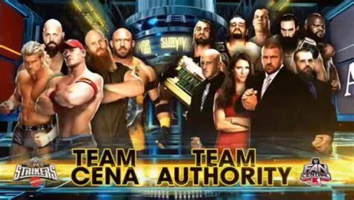Team Cena Vs The Authority