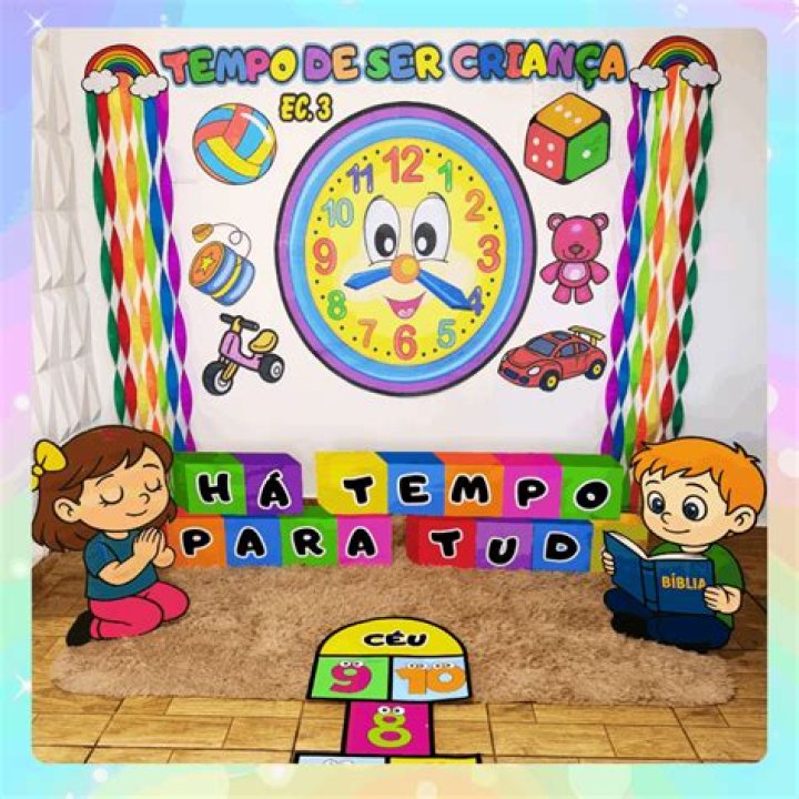 Tempo de ser crian&ccedil;a 🙏🏻 Painel dia das criancas, Ornamenta&ccedil;&atilde;o festa
