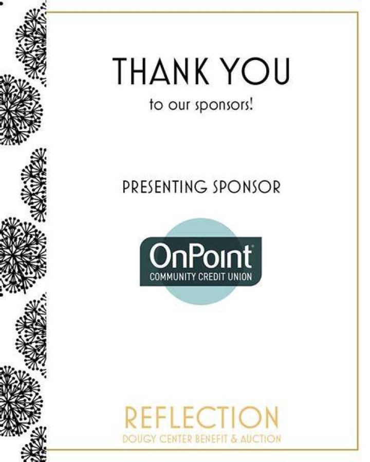 Thank You OnPoint Community Credit Union!