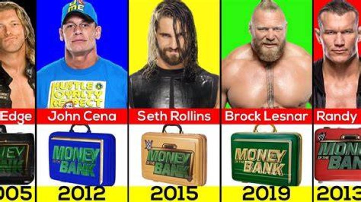 The First 10 Money In The Bank Winners, Ranked By World Title Reign