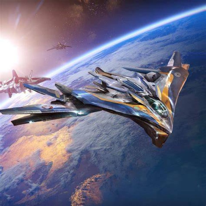 The Flight Of Galaxy Ship 