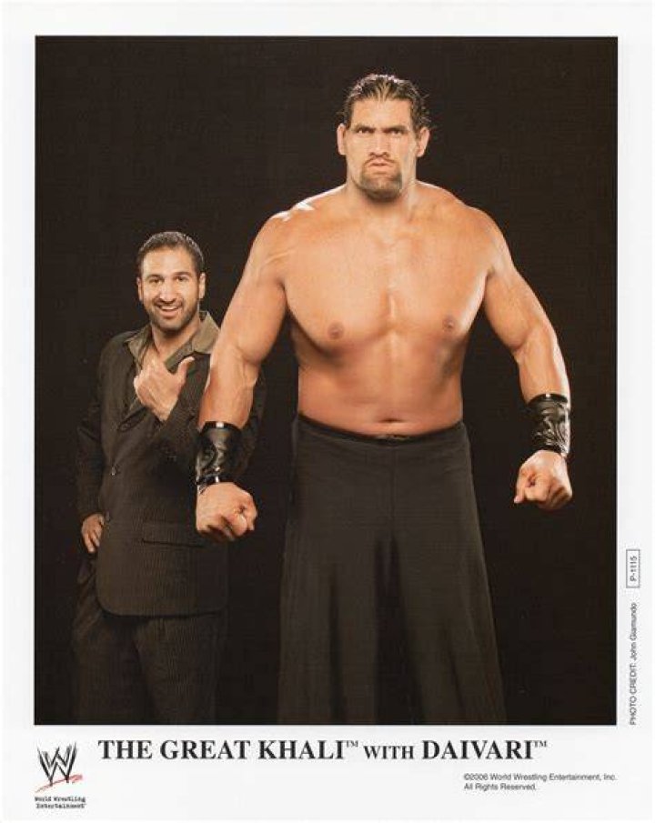 The Great Khali WWE World Heavyweight Champion