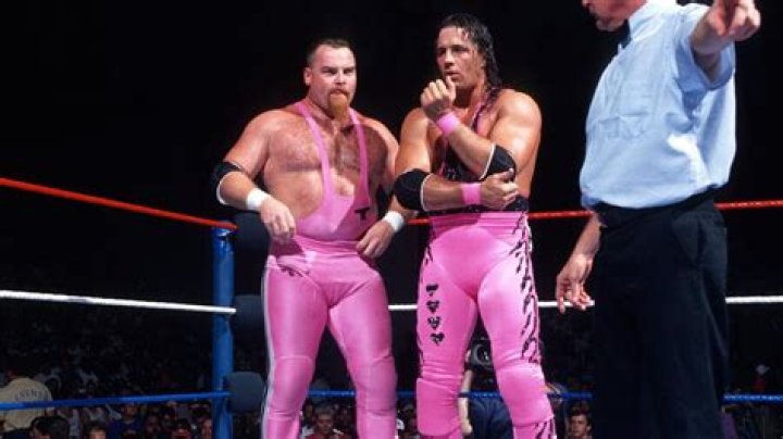 The Hart Foundation WWE Tag Team Champions 1st Reign Cropped