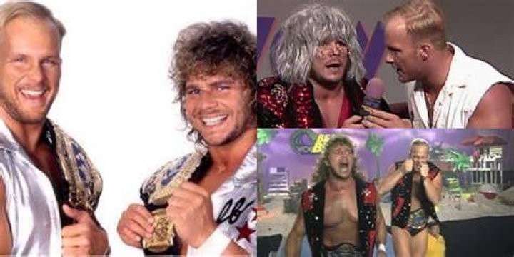 The Hollywood Blondes WCW Tag Team Champions Cropped