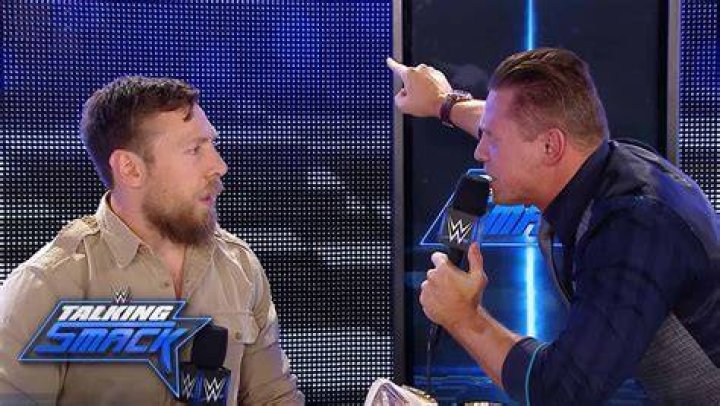 THe Miz And Daniel Bryan Talking Smack Cropped