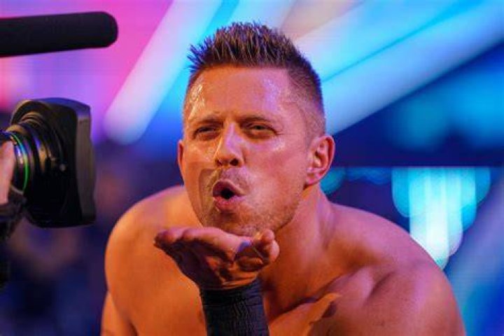The Miz in the ring