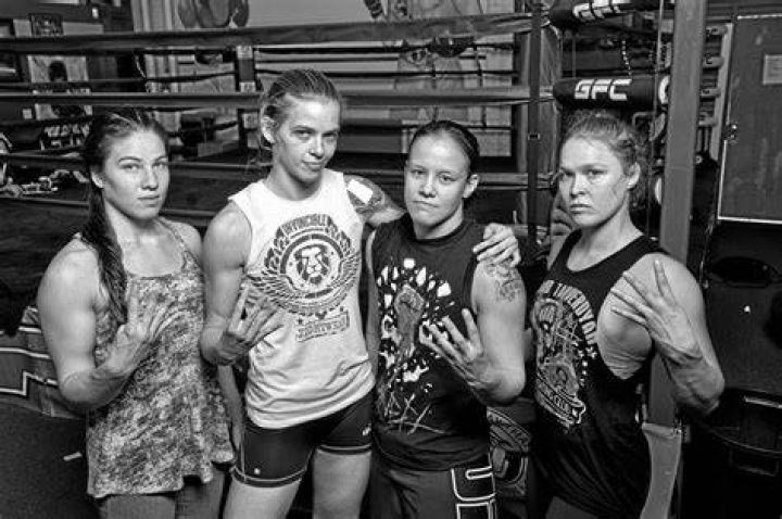 The MMA Four Horsewomen Cropped