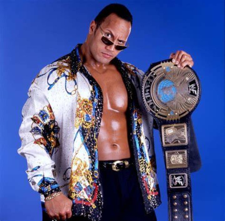 The Rock As WWE Champion on Raw 2013